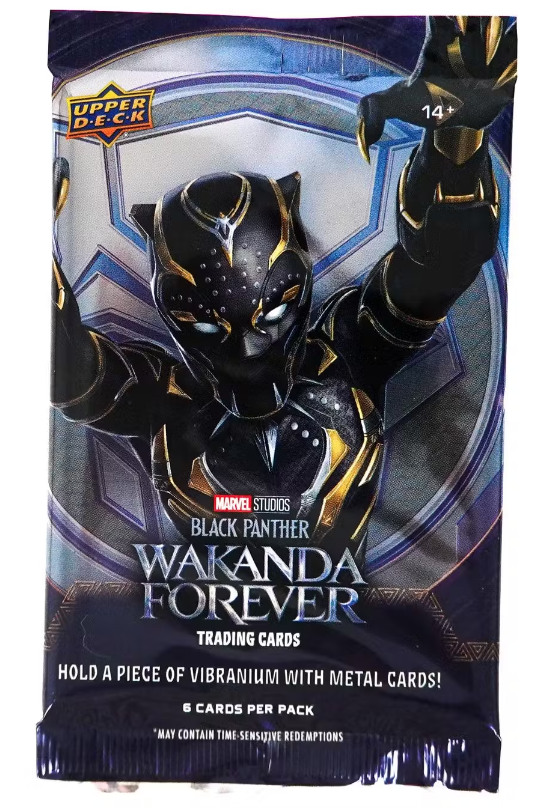 black panther card sleeves Marvel Studios Black Panther: Wakanda Forever Hobby Box (Upper Deck 2024)