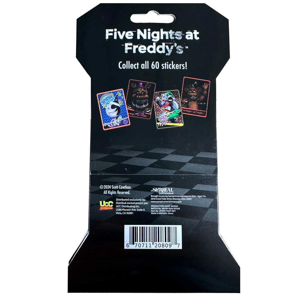Five Nights At Freddy's FNAF Holographic Trading Stickers Blister - Foto 11