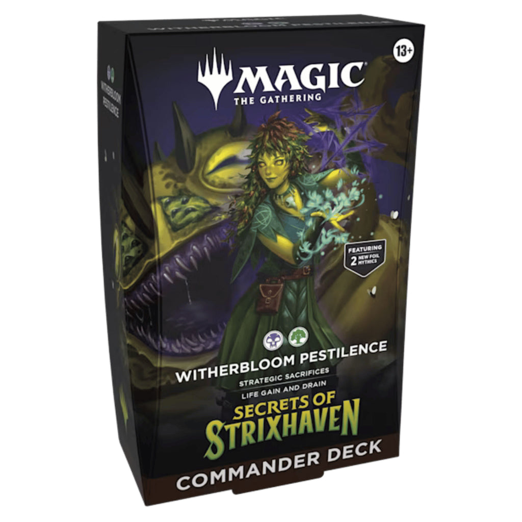 mtg commander deck bundle Magic the Gathering: Secrets of Strixhaven - Commander Deck Bundle Set
