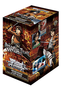 aot booster box Weiss Schwarz Booster Box: Attack on Titan