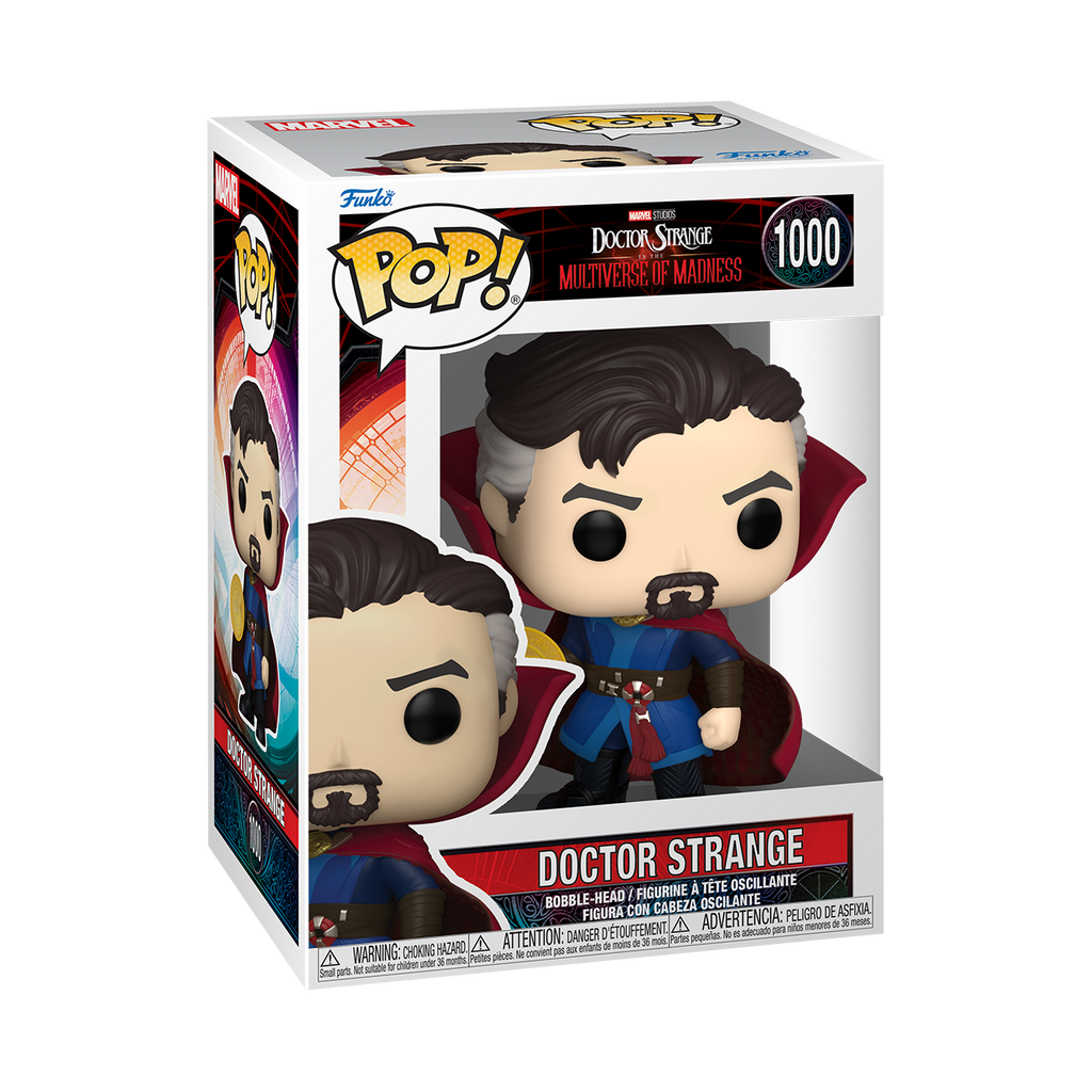 2x Funko POP! Doctor Strange in the Multiverse of Madness #1000 [Common and  Chase Bundle]