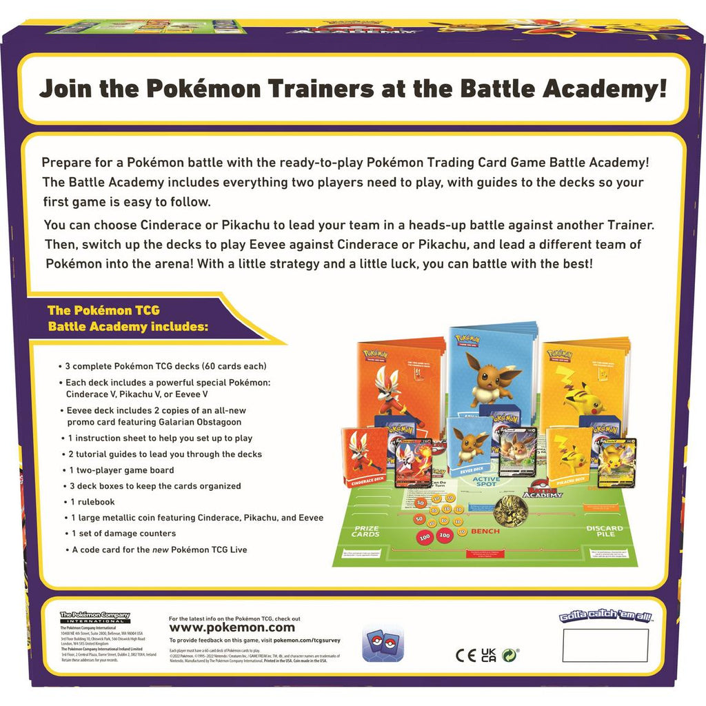 Pokemon Battle Academy Trading Card Game 2022 | Toy Temple Pokemon Battle Academy Trading Card Game 2022 | Toy Temple