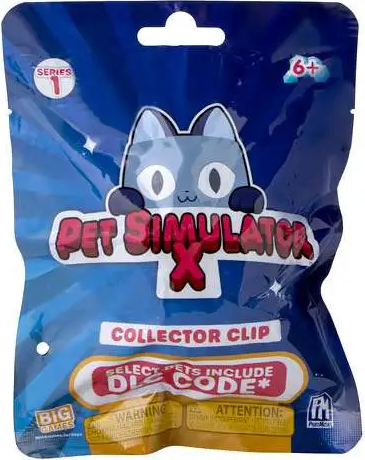 Pet Simulator X Mystery PLUSH + CODE ~ SELECT ROBLOX BIG GAMES PET
