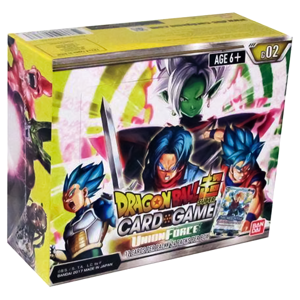 Dragon Ball Super Card Game: Union Force Booster Box | Toy Temple Dragon Ball Super Card Game: Union Force Booster Box | Toy Temple