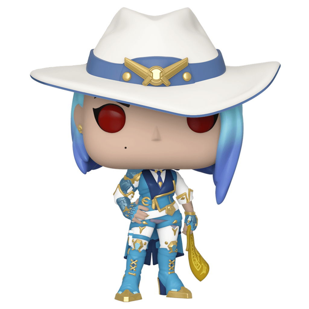 限定版Overwatch Ashe Funko Pop 青髪 Funko POP! Ashe w/ Winter Skin Overwatch #441 [Cyber Monday