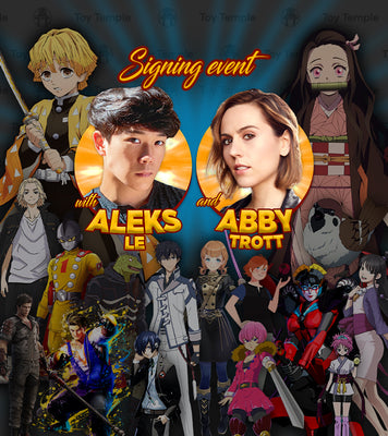 Items for Signing Event with Aleks Le & Abby Trott