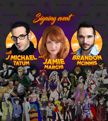 Items for Signing Event with Michael, Jamie & Brandon