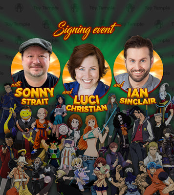 Items for Signing Event with Sonny, Luci & Ian