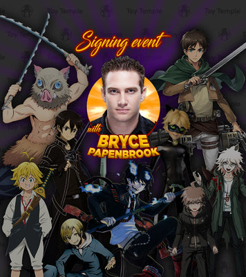 Items for Signing Event with Bryce Papenbrook