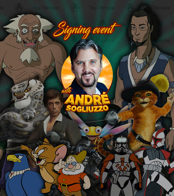 Items for Signing Event with Andre Sogliuzzo