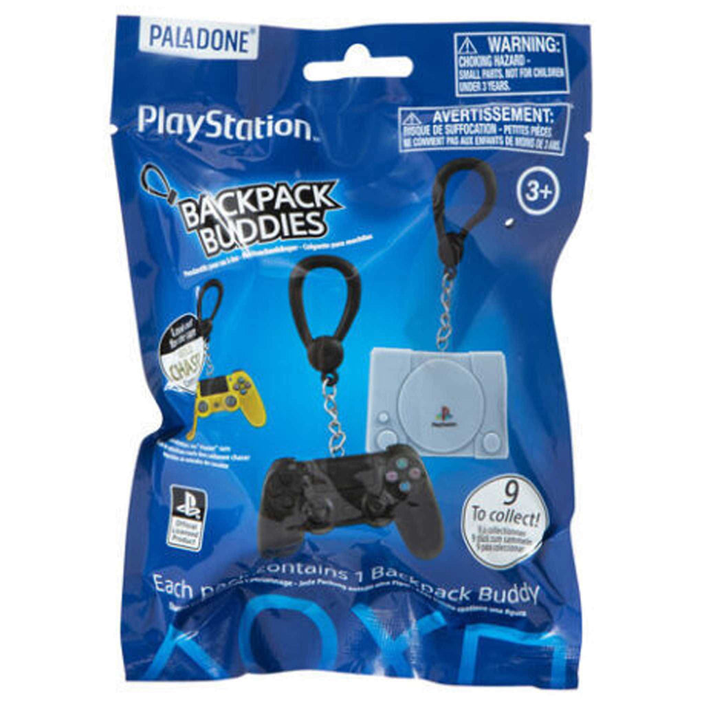 キーホルダー・アクリルキーホルダー Backpack Buddies/ Playstation Paladone Playstation Backpack Buddies Mystery Blind Bag | Toy Temple