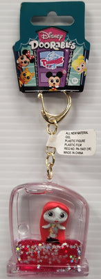 Disney Doorables Nightmare Before Christmas Tsunameez Acrylic Keychain Figure Charm - Sally