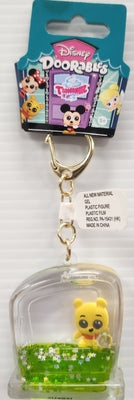 Disney Doorables Winnie-the-Pooh Tsunameez Acrylic Keychain Figure Charm - Winnie-the-Pooh