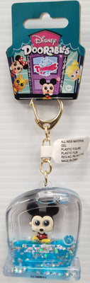 Disney Doorables Tsunameez Acrylic Keychain Figure Charm - Mickey Mouse