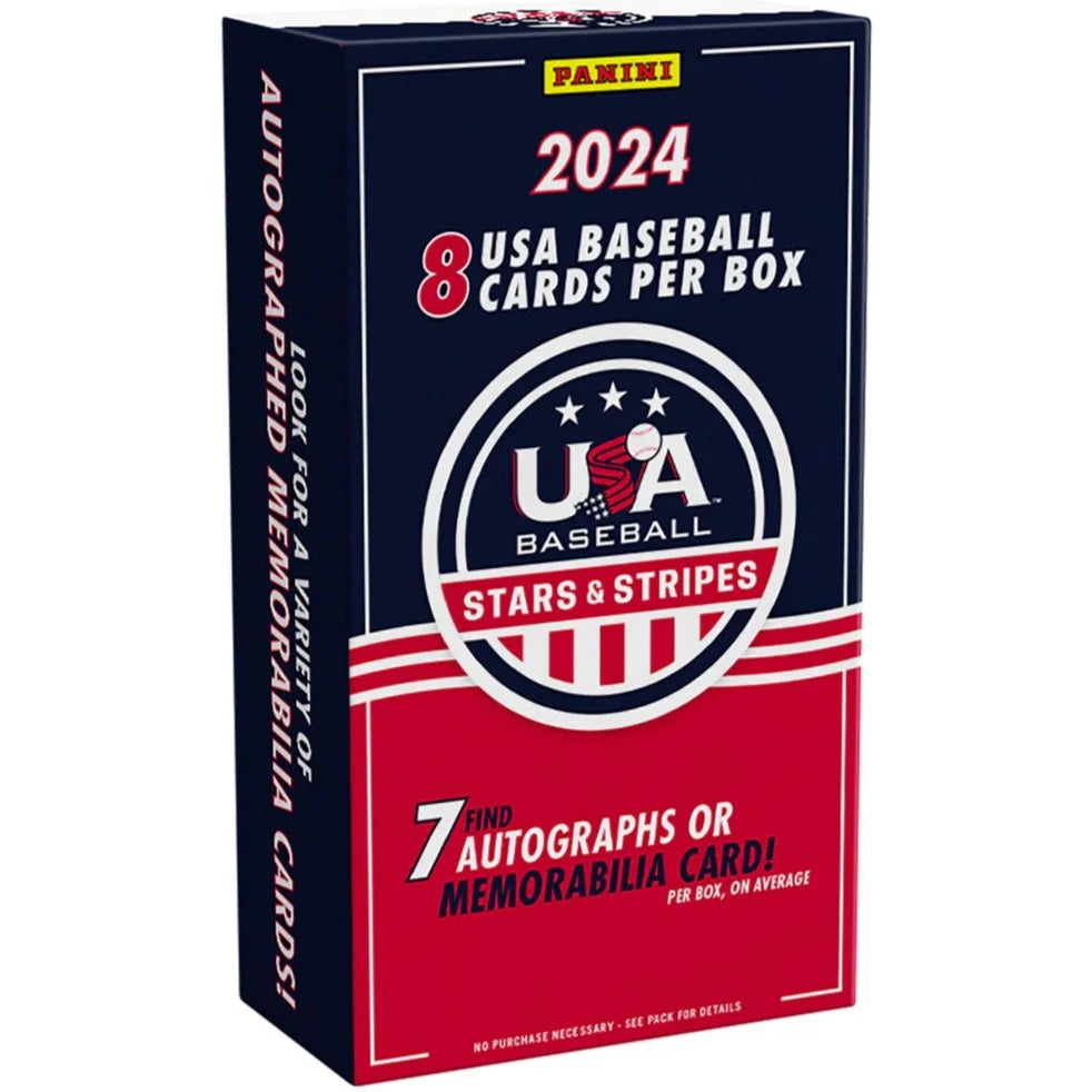 2024 Panini USA Stars & Stripes Baseball Hobby Box | Toy Temple