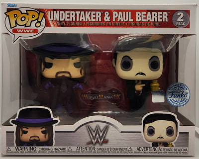 Funko POP! Undertaker & Paul Bearer 2 pack WWE [Special Edition]