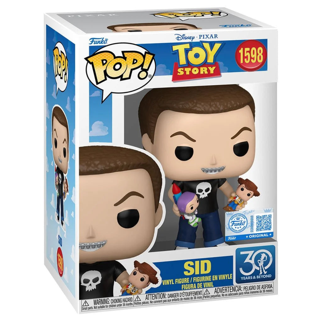 Funko POP! Sid with Buzz Lightyear and Woody Toy Story #1598 [Specialty Series]