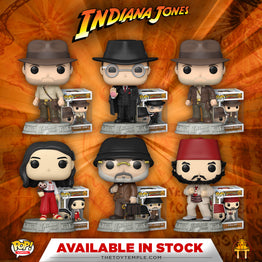 Funko POP! Indiana Jones Complete Set of 6
