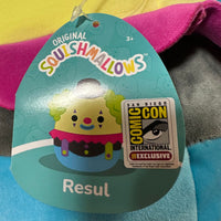 SDCC 2023 Exclusive 12" Squishmallow Blacklight Squad - Resul the Clown