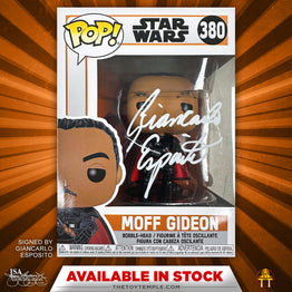 Funko POP! Moff Gideon Star Wars #380 [Autographed]
