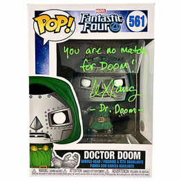 Funko POP! Doctor Doom Marvel Fantastic Four 4 #561 [Autographed]