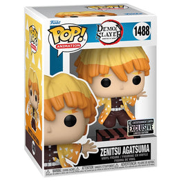 Funko POP! Zenitsu Agatsuma Demon Slayer #1488 [Entertainment Earth]