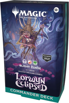 Magic: The Gathering Lorwyn Eclipsed - Commander Deck | Blight Curse (PRE-ORDER)