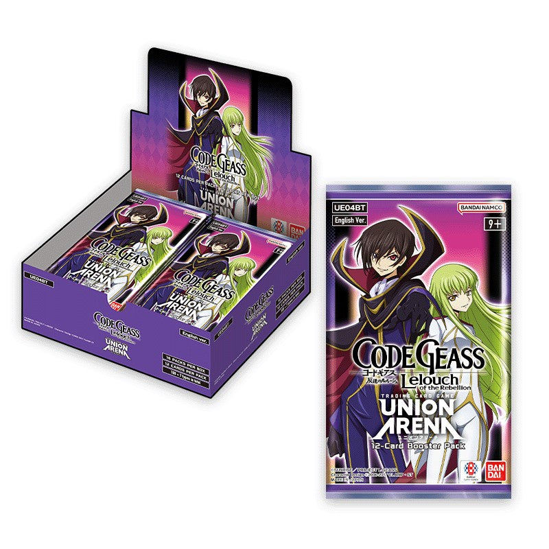 Union Arena Code Geass: Lelouch of the Rebellion Booster Box | Toy Temple