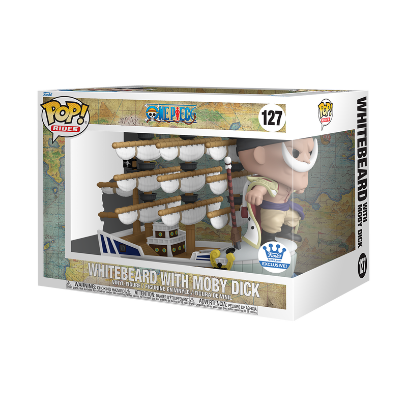 Funko POP! Rides Whitebead with Moby Dick One Piece #127 [Funko Shop Exclusive]