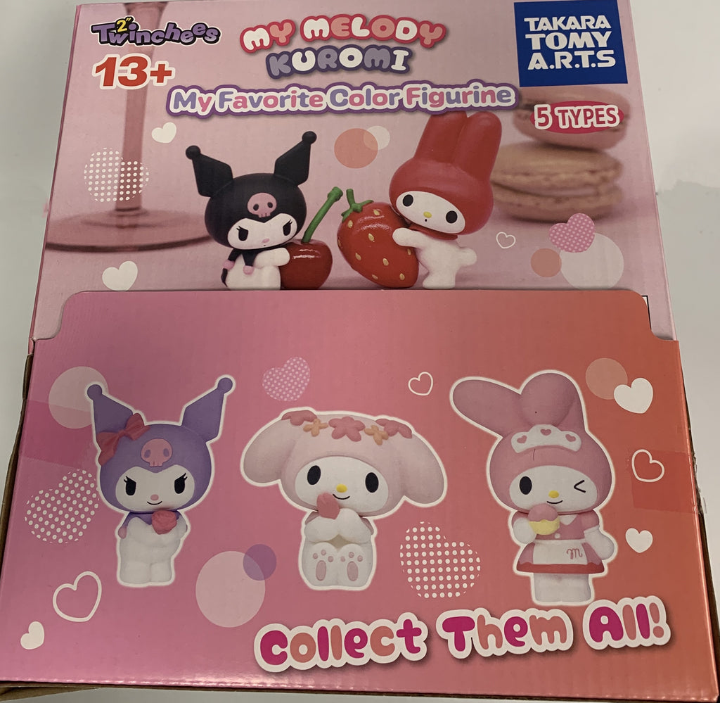 Twinchees My Melody Kuromi My Favorite Color Figurine Blind Bag