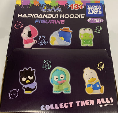 Twinchees Sanrio Hapidanbui Hoodie Figurine Mystery Bag