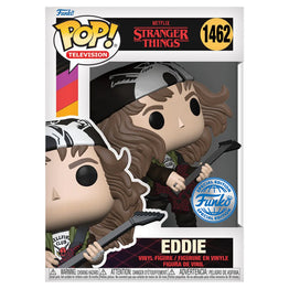 Funko POP! Eddie Stranger Things #1462 Metallic Special Edition