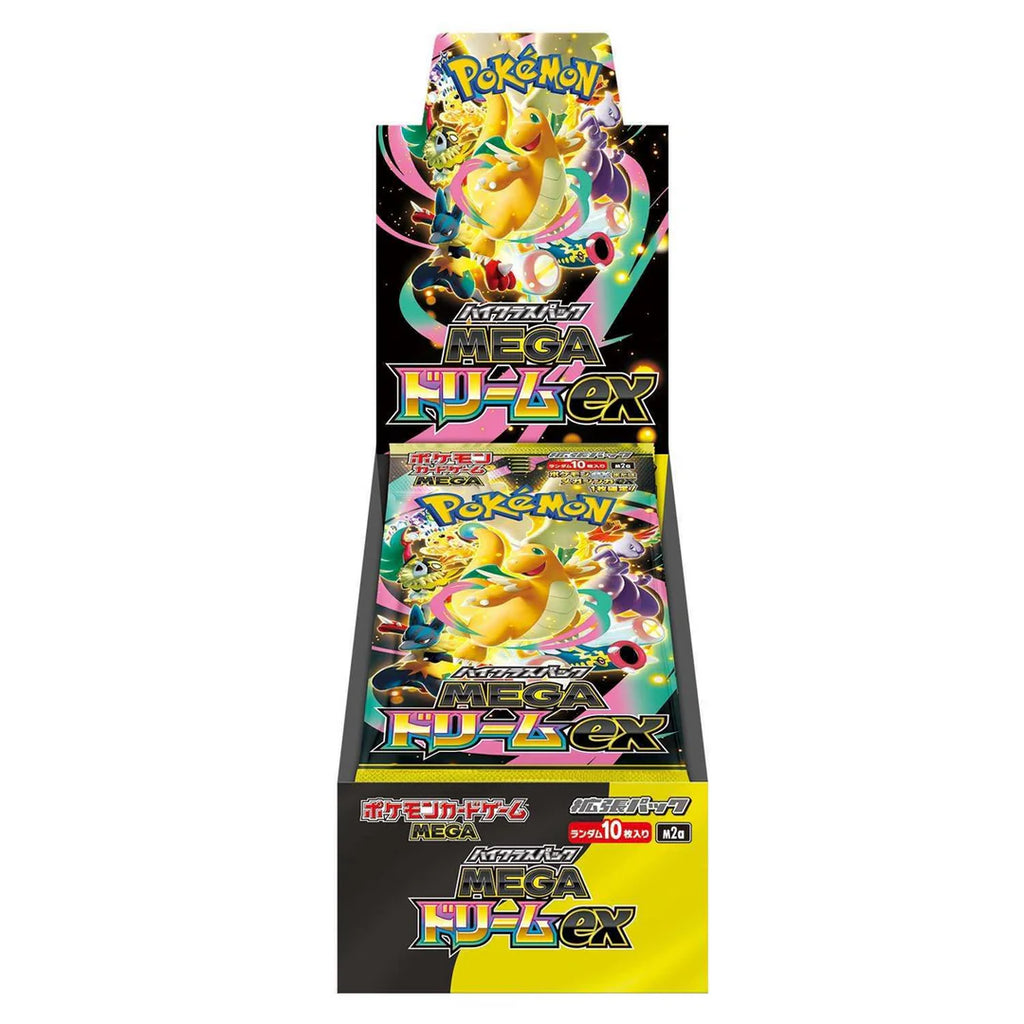 Pokemon Japanese Mega Dream ex Booster Box Pokemon Japanese Mega Dream ex Booster Box
