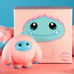 Abominable Toys Pink Fluff Chomper 3” Vinyl Figure