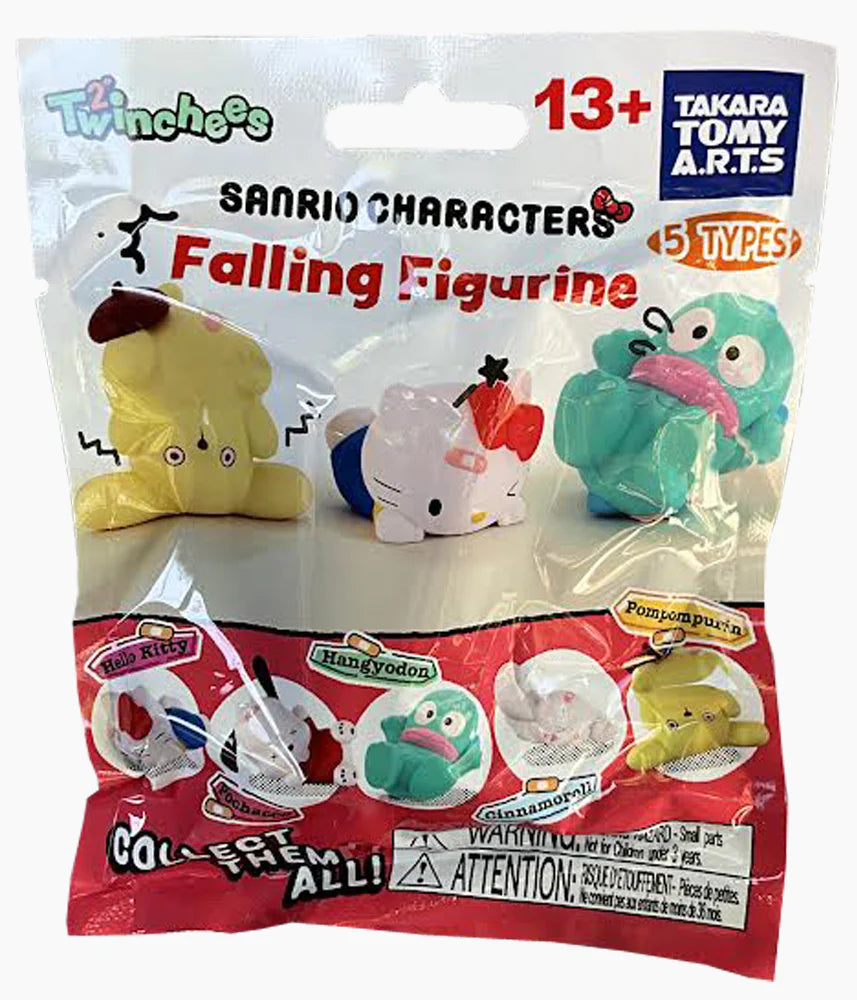 Twinchees Sanrio Characters Falling Figurine Blind Bag