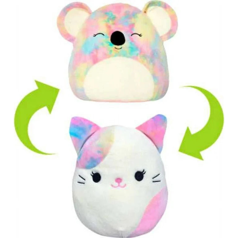 5" Squishmallow Flip-a-Mallows Katya the koala and Risa the cat