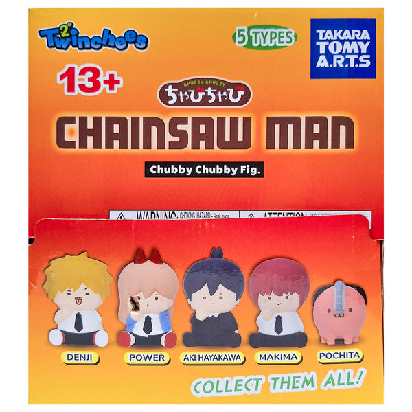 Twinches Chainsaw Man Chubby Fig. Blind Bag (Sealed Box of 24