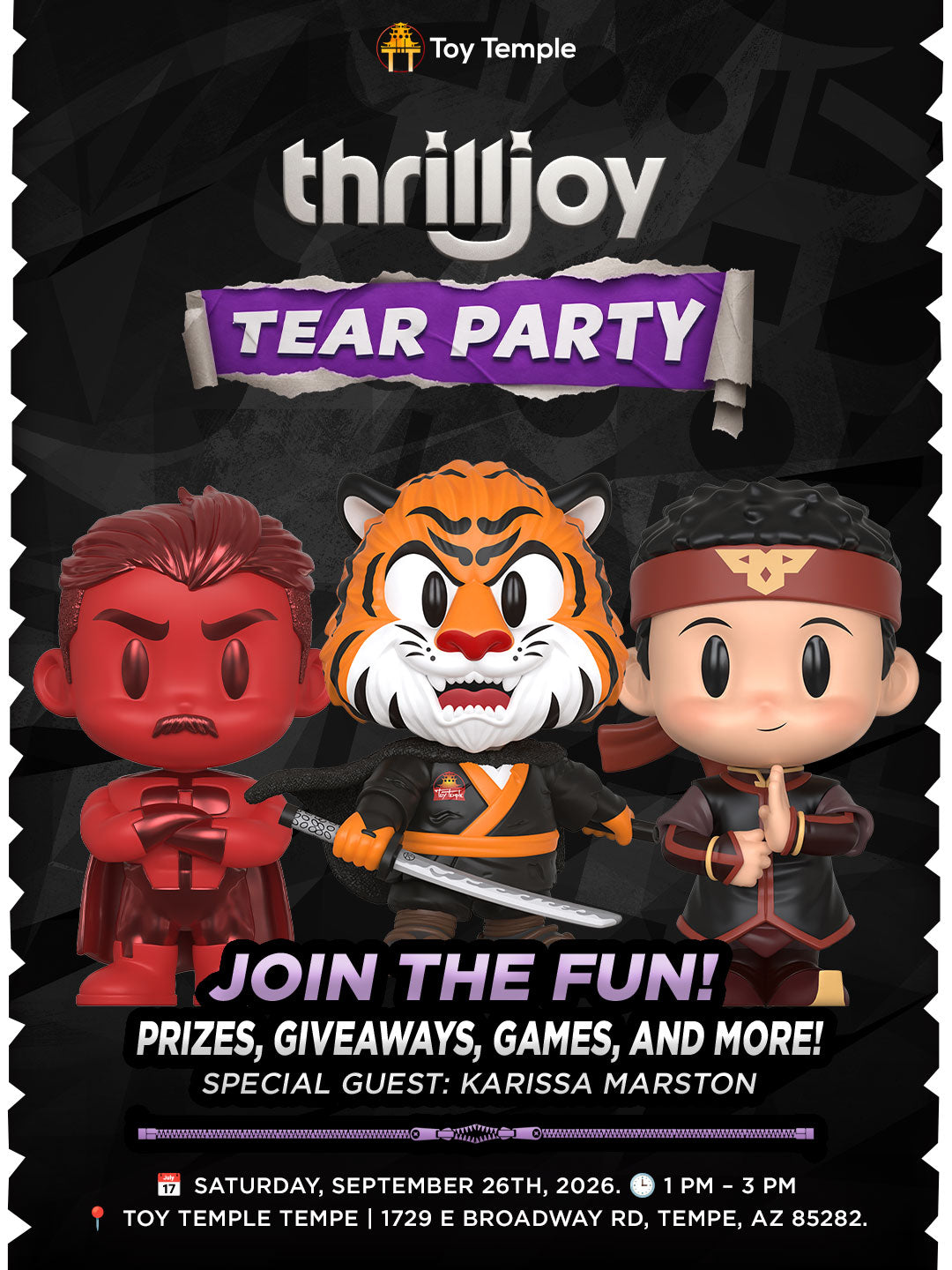 Toy Temple Signing Events | Toy Temple