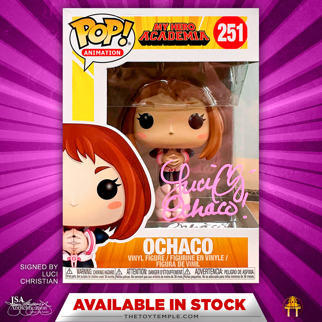 Funko POP! Ochaco My Hero Academia #251 [Autographed]