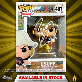 Funko POP! Usopp One Piece #401 [Autographed]