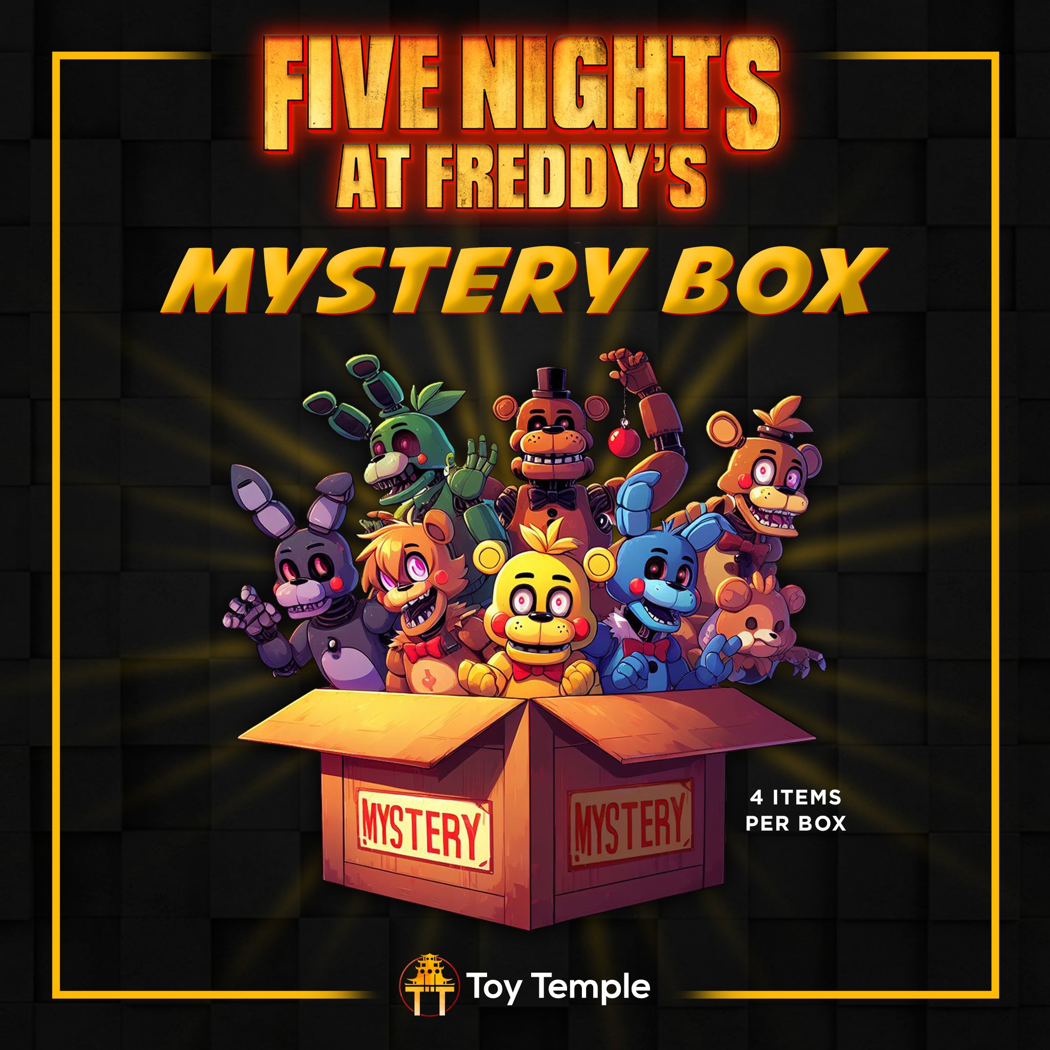 Five Nights At Freddy's Mystery Box | Toy Temple