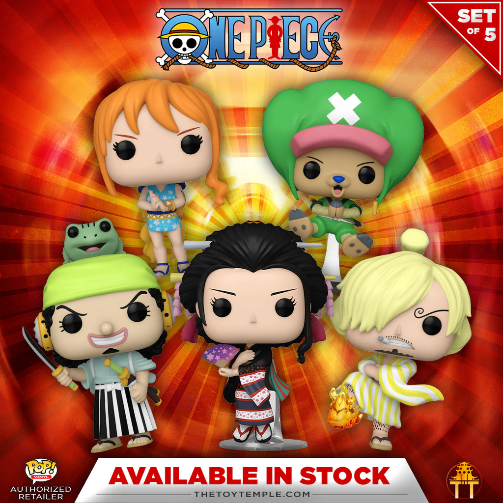 (Commons Only) Funko Pop! Animation One Piece Bundle of 5 *Pre-Order*