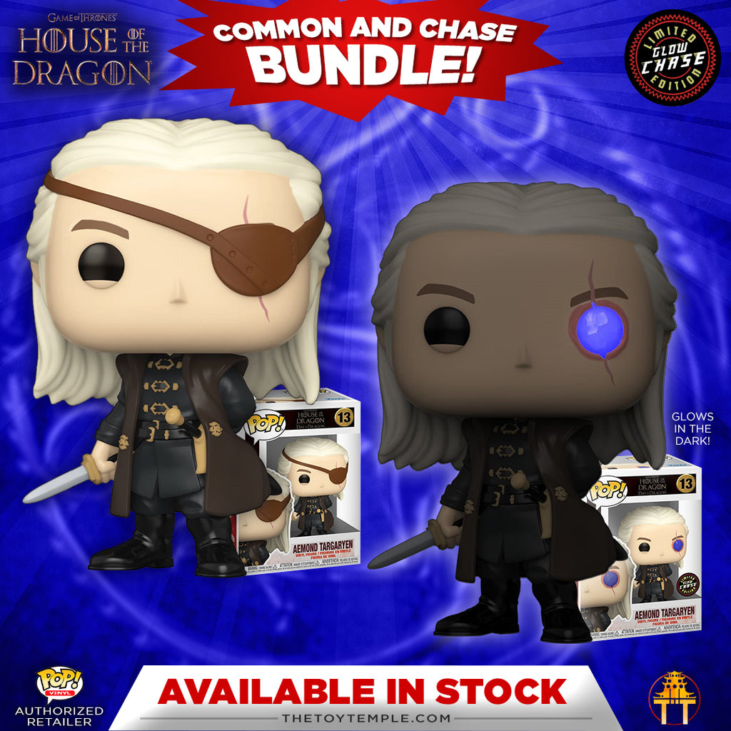 Funko POP! Aemond Targaryen House of the Dragon #13 [Common and Chase Bundle]