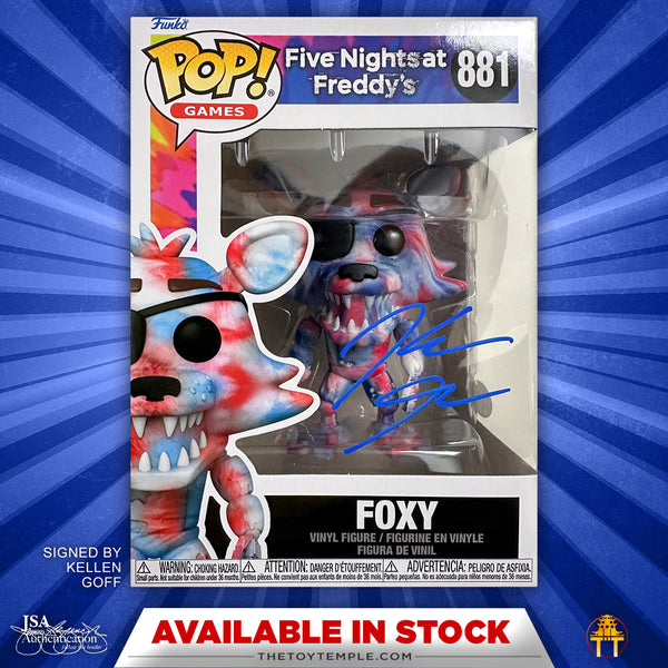 Funko POP! Foxy Five Nights at Freddy's #881 [Autographed]