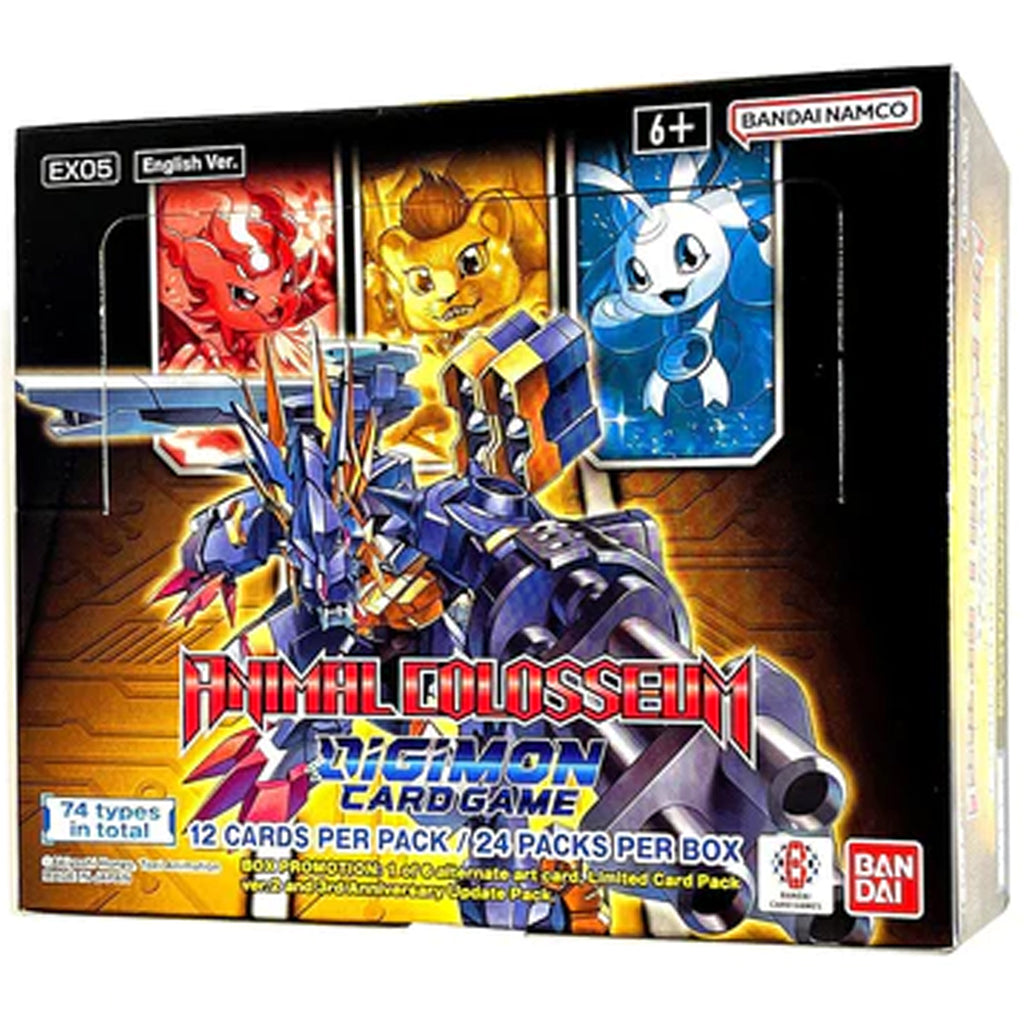 Digimon Trading Card Game: Animal Colosseum EX05 Booster Box