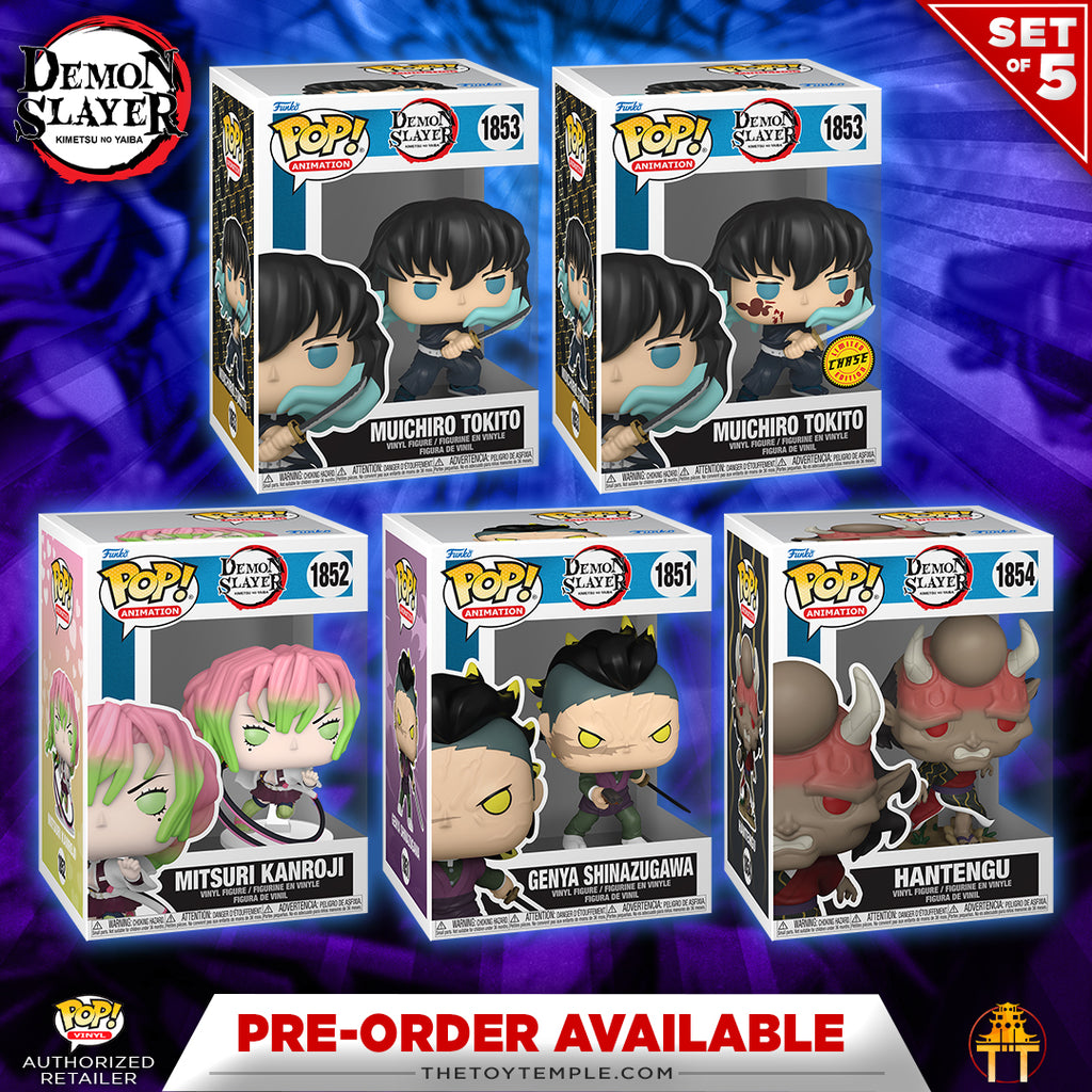 Funko POP! Demon Slayer Set of 5 (PRE-ORDER) | Toy Temple