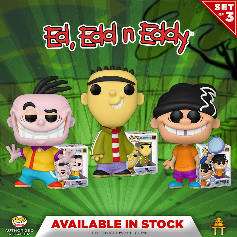 Funko POP! Ed, Edd N Eddy Set of 3 | Toy Temple