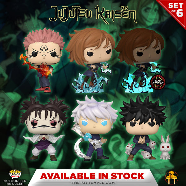 FUNKO POP 呪術廻戦 6種セット Funko POP! Jujutsu Kaisen Set of 6 #1883-1887 | Toy Temple