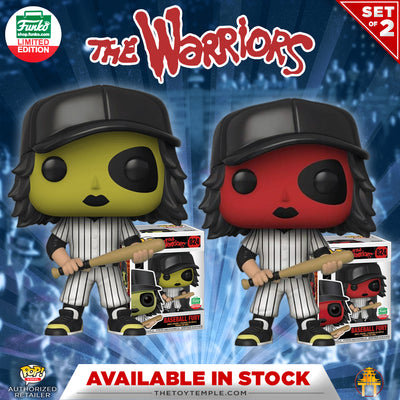 Funko POP! Baseball Fury The Warriors #824 Set of 2 (Green and Red) [Limited Edition]
