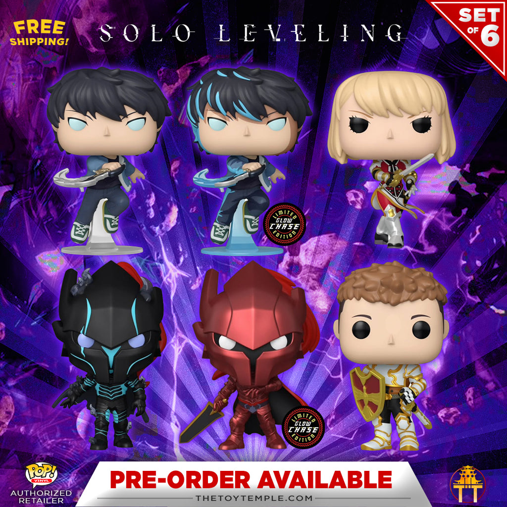 Funko POP! Solo Leveling Set of 6 #1982-1985 [GITD] (PRE-ORDER)